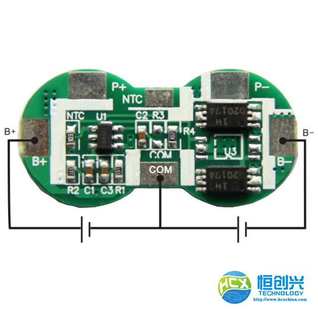 2串5A HCX-D096V1數(shù)碼3C鋰電池保護板(圖1) HCX-D096V1數(shù)碼3C鋰電池保護板